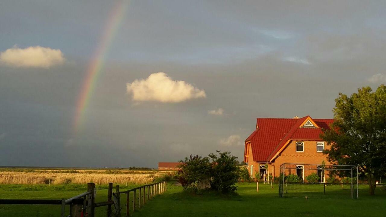 Ferienhof Schild Fewo Bullerbue Schillig Exteriör bild