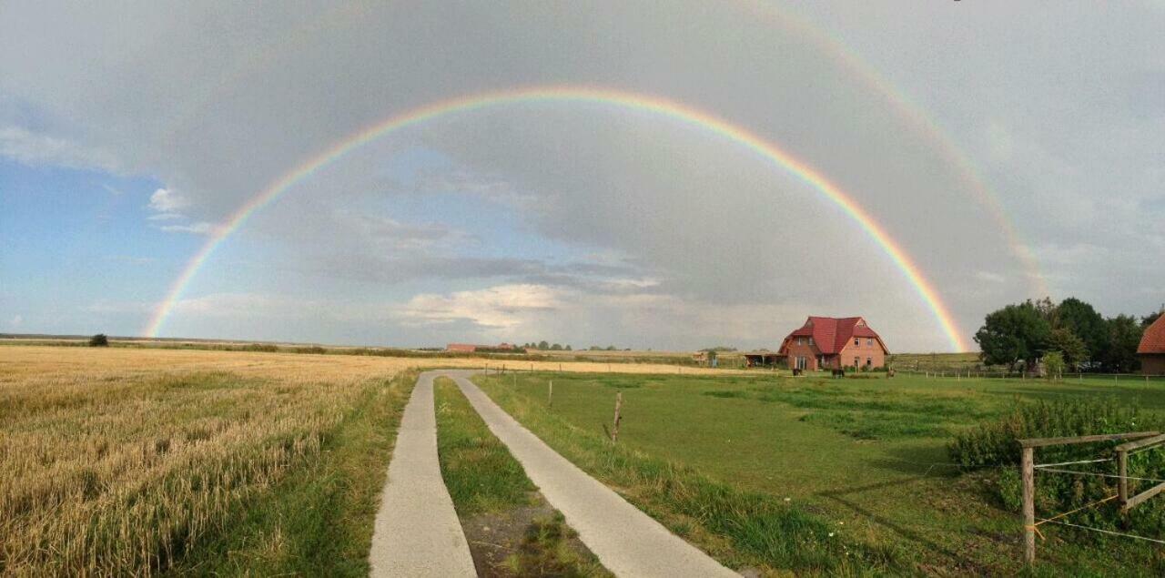 Ferienhof Schild Fewo Bullerbue Schillig Exteriör bild